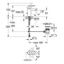 Змішувач для раковини Grohe BauLoop, S-Size, 23335000