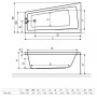 Ванна акрилова Excellent Ava Comfort 150 WAEX.AVP15WH Права
