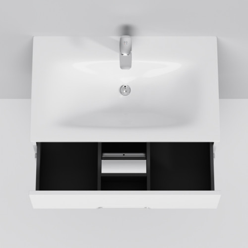 Тумба з умивальником AM.PM Spirit 80 M70-FUX0802-WC0802-38 білий глянець