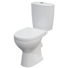 Унитаз-компакт Cersanit ARTECO Clean ON 011, гориз. слив, нижний подвод + сиденье Дюропласт Soft Close, K667-056
