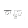 Умывальник Idevit Myra Mini 0201-0365-08 правый 36 см