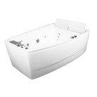 Ванна гидро-аэро массажная Volle 170x120 см, правосторонняя 12-88-100lux R
