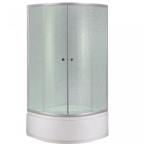 Душова кабіна Lidz Latwa SC90x90.SAT.HIGH.FR скло Frost LLSC9090SATHIGHFR