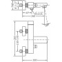 Смеситель для ванны GENEBRE Kenjo, 63100 26 45 67
