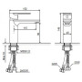 Смеситель для раковины Excellent Glad ARAC.1101CR