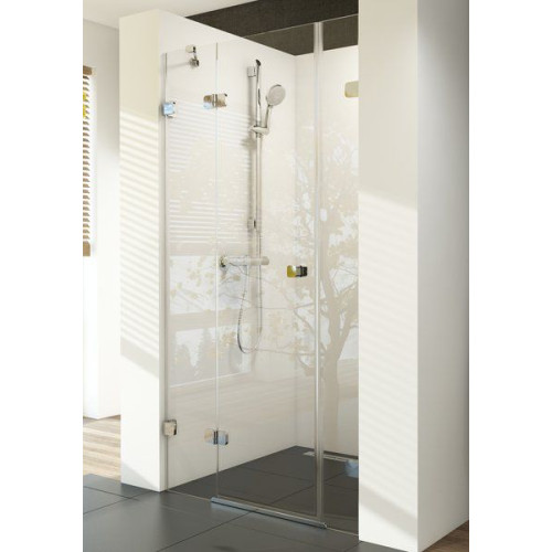 Душевые двери Ravak BRILLIANT BSD 3 - 110 A-L Transparent, хром, безопасное стекло