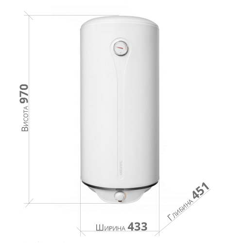 Водонагреватель Atlantic STEATITE Elite VM 100 D400-2-BC, 861231