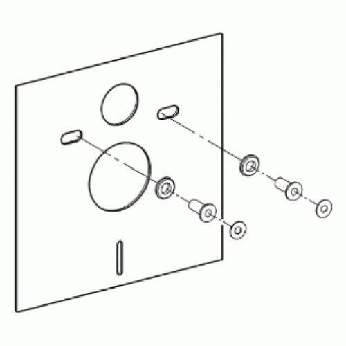 Звукоизоляционный комплект для инсталляции Grohe, 37131000