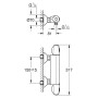 Смеситель-термостат для душа, Grohe GROHTHERM 1000, 34143003