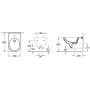 Біде підвісне Villeroy & Boch O.novo 54600001