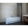 Шторка на ванну Kollerpool QP97 L/R Transparent (прозоре скло)