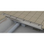 Душовий канал Ravak CHROME 1050, нержавіюча сталь, X01429
