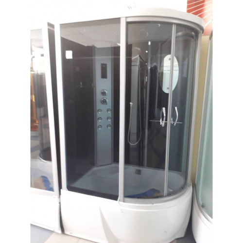 Гидробокс MIRACLE 120x85, профиль сатин, F76-3W-L-Rz+ new КПУ