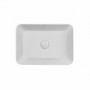 Раковина-чаша Qtap Virgo 49x35x11 White с донным клапаном QT18112261W
