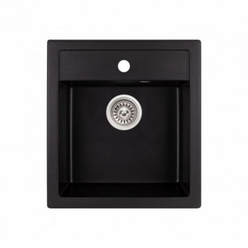 Кухонна мийка Qtap CS 5046 Black (QT5046BLA404)