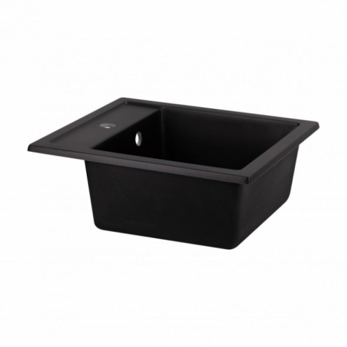 Кухонна мийка Qtap CS 5046 Black (QT5046BLA404)