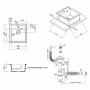 Кухонна мийка Qtap CS 5046 Black (QT5046BLA404)