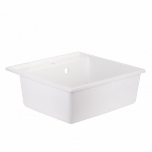 Кухонна мийка Qtap CS 5250 White (QT5250WHI650)