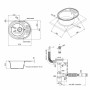 Кухонна мийка Qtap CS 6151 Beige (QT6151BEI551)