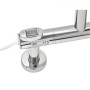 Сушка для рушників електрична Qtap Glide (CRM) 11108R настінна поворотна, QTGLICRM11108R