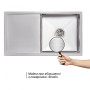 Кухонна мийка Lidz H7844 Brush 3.0/1.0 мм (LIDZH7844LBRU3010)