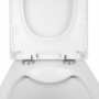 Унітаз підвісний Qtap Tern безободковий із сидінням дюропласт soft-close QT1733052ERW