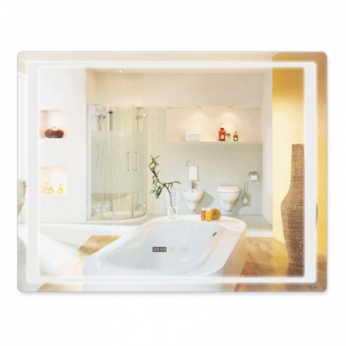 Зеркало Qtap Mideya 90x70 (DC-F902-2) с LED-подсветкой и антизапотеванием QT2078F9022W