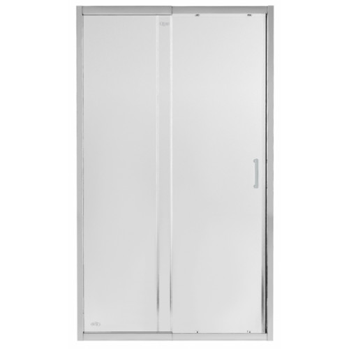 Душевая дверь в нишу Qtap Taurus CRM2012-13.C6 120-130x185 см, стекло Clear 6 мм, покрытие CalcLess TAUCRM201213C6