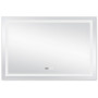 Зеркало Qtap Mideya LED DC-F613 с антизапотеванием 120x80 см, QT2078F613W