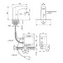 Смеситель для раковины Lidz Tech 078 бесконтактный LDTEC078CRM32534 Chrome