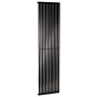 Вертикальный радиатор Quantum 1 1800*485 (Черный RAL9005М, подк. №99) BQ 1180/12 9005M 99