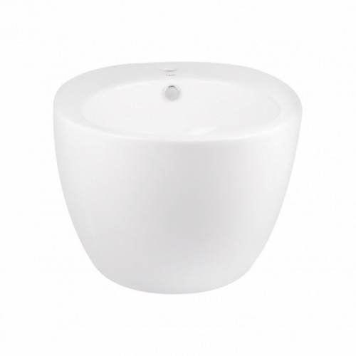 Раковина підвісна моноблок Qtap Robin 52x52x40 White з донним клапаном QT1311001GW