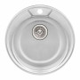 Кухонная мойка Qtap D490 Micro Decor 0,8 мм (QTD490MICDEC08)