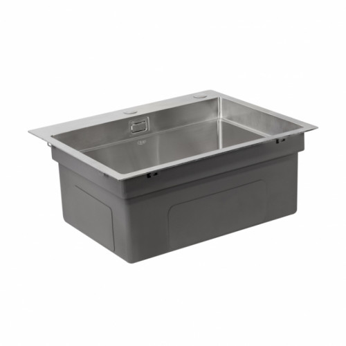 Набір 3 в 1 Qtap кухонна мийка DH5050 3.0/1.2 мм Satin + сушарка + дозатор для миючого засобу (QTDH5050SET3012)