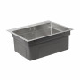 Набір 3 в 1 Qtap кухонна мийка DH5050 3.0/1.2 мм Satin + сушарка + дозатор для миючого засобу (QTDH5050SET3012)