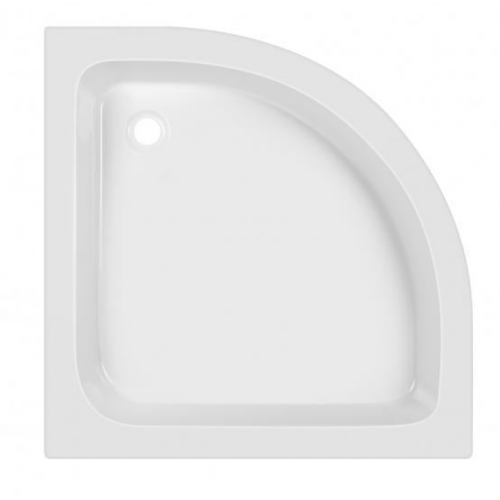 Душевая кабина Lidz Latwa SC80x80.SAT.MID.GR полукруглая, стекло тон. 4 мм + Душевой поддон KAPIELKA ST80x80x26, LLSC8080SATMIDGR2SET