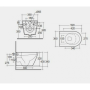 Унитаз подвесной RAK Ceramics Feeling RST23500A