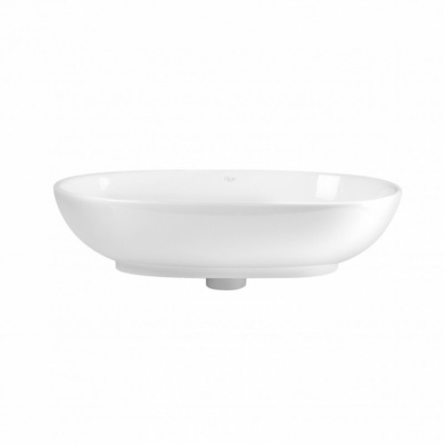 Раковина-чаша Qtap Leo 58,5x38x18 White з донним клапаном QT1111A028W