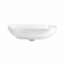 Раковина-чаша Qtap Leo 58,5x38x18 White з донним клапаном QT1111A028W