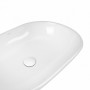 Раковина-чаша Qtap Leo 58,5x38x18 White з донним клапаном QT1111A028W