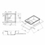 Кухонна мийка Qtap CS 6250 Beige (QT6250BEI551)