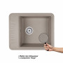 Кухонна мийка Qtap CS 6250 Beige (QT6250BEI551)