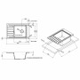 Кухонная мойка Qtap CS 7751 White (QTCS7751WHI)