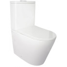 Унитаз-компакт Qtap Stork WHI 2178P безободковый с сидением дюропласт soft-close QT15222178W