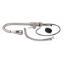 Смеситель для кухни Lidz Aria 015FL с выдвижным изливом (k35) LDARI015FLNKS34945 Nickel