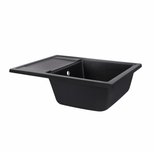 Кухонна мийка Qtap CS 6450 Black (QT6450BLA404)