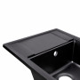 Кухонна мийка Qtap CS 6450 Black (QT6450BLA404)