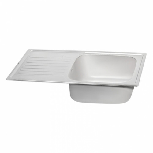 Кухонна мийка Qtap 7843 0,8 мм Satin (QT7843SAT08)