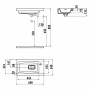 Раковина мебельная CREAVIT MEMORY 60x34см MY060-00CB00E-0000