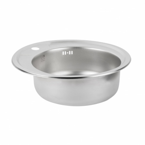 Мойка из нержавеющей стали Lidz Satin 490-A (0,6 мм) 160 мм LIDZ490A06SAT160